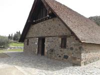 Scheunendachkirchen im Troodos-Gebirge: Panagia tis Podithou (barmherzige Gottesmutter) in Galata