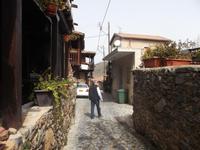 Spaziergang im alten Dorf Kakopetria