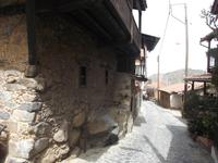 Spaziergang im alten Dorf Kakopetria