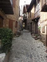 Spaziergang im alten Dorf Kakopetria