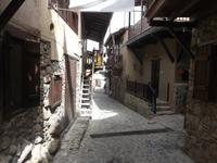 Spaziergang im alten Dorf Kakopetria