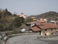 Spaziergang im alten Dorf Kakopetria