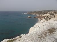 Küste am Aphroditefelsen