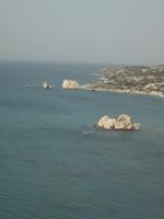 Küste am Aphroditefelsen