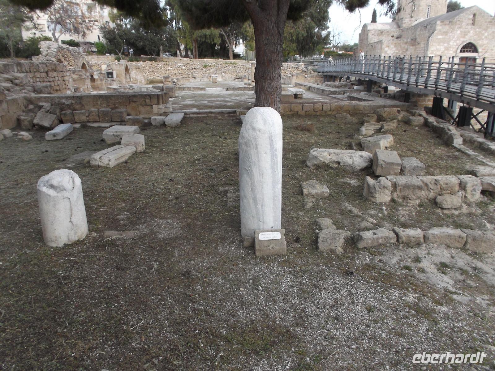 Paulussäule in Paphos - hier soll der Apostel gefesselt und gegeißelt worden sein