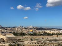 Blick vom Ölberg auf Jerusalem