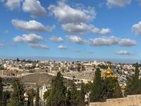 Blick auf Jerusalem vom Ölberg