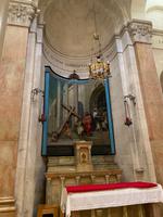 Zweite Station des Kreuzweges