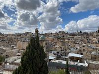 Blick auf die Altstadt Jerusalems vom Dach des österreichischen Hospiz