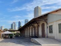 Erster Bahnhof in Tel Aviv