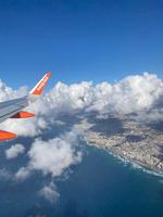 Rückflug nach Deutschland - letzter Blick auf Tel Aviv