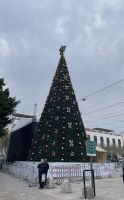Weihnachtsbaum im Zentrum von Bethlehem
