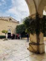 Altes Franziskanerkloster - Station 1 und 2 der Via Dolorosa - Verurteilung und Kreuzaufnahme