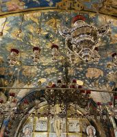 Deckenmalerei der  Golgota 