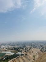Berg der Versuchung mit Blick auf Jericho 