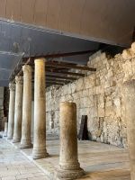 Ausgrabungen der alten Marktstraße von Jerusalem