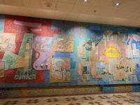 Mosaike im Shalom Tower