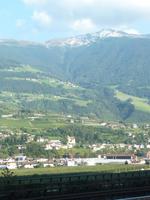 Der Schnee auf der Bergspitze war wohl das einzig Kalte, was wir draußen in der Folgewoche sehen sollten.