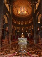 Und hier im Bild das vordere Ende der Kathedrale. Leider durfte man es nicht näher besichtigen.