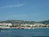 In Cannes erwartete uns dann eine kleine Bootsrundfahrt quer durch den Mittelmeerabschnitt von Cannes.