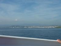 Von dieser Stelle,direkt am Kloster, aus wurde Cannes kleiner und kleiner.