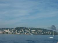 Die Rauchwolke rollte in der Folge langsam aber sicher auf die Stadt zu.