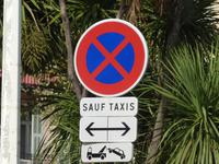 Die Taxis in Cannes schienen ebenfalls einen Besuch Wert zu sein. Leider schienen alle besetzt und nicht vor Ort zu sein. Kein Wunder!