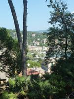 Auch die Stadt selbst war von dem kleinen Hügel aus gut überschaubar. Wenn auch die Sicht durch den ein oder anderen Baum manchmal eingeschränkt wurde.