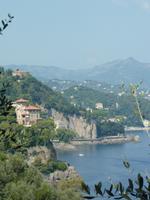 Zudem gab es natürlich die wunderschöne Aussicht auf Portofino und die Delfinküste.
