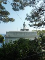 Und hier ist nun der Leuchtturm von Portofino. Ich muss gestehen, ich hatte etwas anderes erwartet. Vermutlich bin ich da aber zu norddeutsch geprägt.
