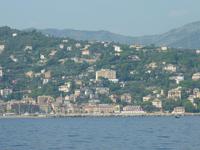 In dieser Stadt würden wir bald wieder anlegen. Der kleine Anlegehafen von Santa Margherita.
