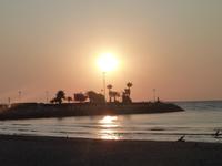 Folgerichtig wurde es auch sehr schnell hell nachdem die Sonne aus dem Meer aufgetaucht war.