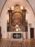Auch in St. Paul de Vence gab es selbstverständlich eine Kirche. In dieser konnte man einige wenige schöne Gemälde betrachten.