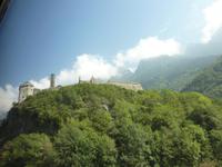 Dort begegnete uns auch diese kleine Bergfestung.