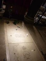 Das Grab der ehemaligen Fürstengattin Gratia Patricia, weithin bekannt unter dem Namen Grace Kelly.