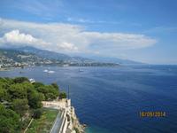 Küste östlich von Monaco