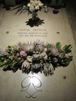 Grabplatte Grete Garbo