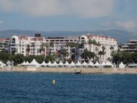 Spitzenhotel in Cannes mit Strandservice