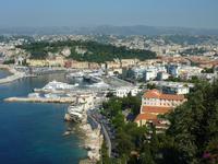 Blick nach Nizza