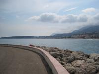 Menton mit Sicht West 