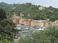 Portofino von oben