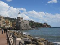 Rapallo mit Burg