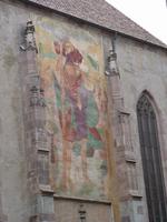 Freske an der Pfarrkirche St. Nikolaus