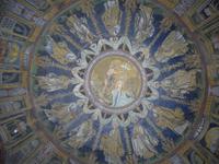 Deckengemälde des Baptisterium der Orthodoxen