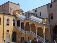 Innentreppe Rathaus Ferrara