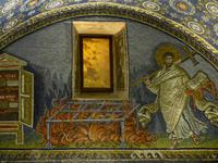 Mausoleo di Galla Placidia Darstellung des HL. Laurenzius