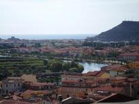 Blick auf Bosa und den Temo