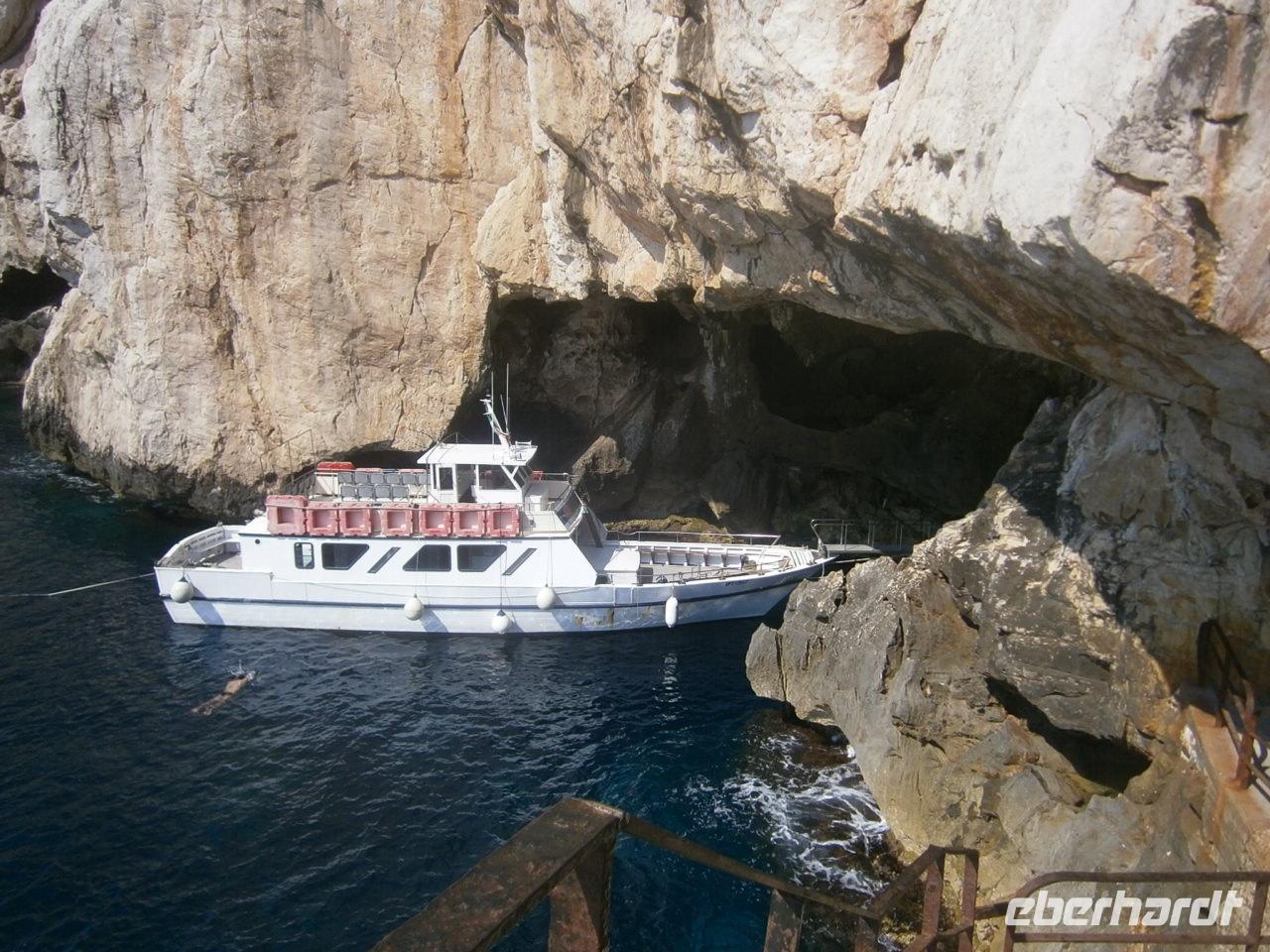 Eingang zur Grotte Nettuno