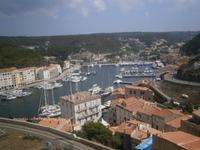 Der Hafen von Bonifacio