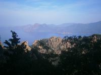 Ausblick auf den Golf von Porto